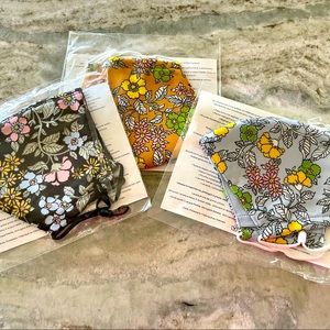 Tory Burch face mask 3 pack